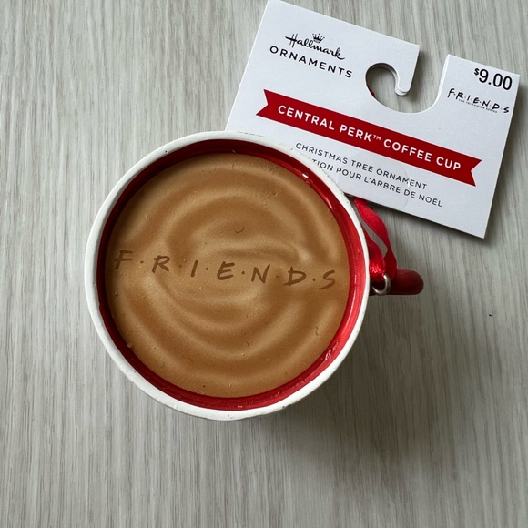 New Hallmark Central Perk Coffee Cup Friends Ornament - Picture 4 of 6